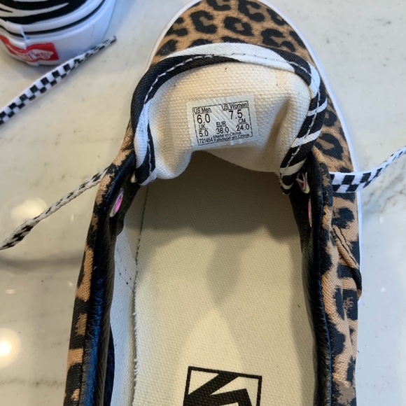 Vans Cheetah Zebra Checkered - Picture 5 of 6